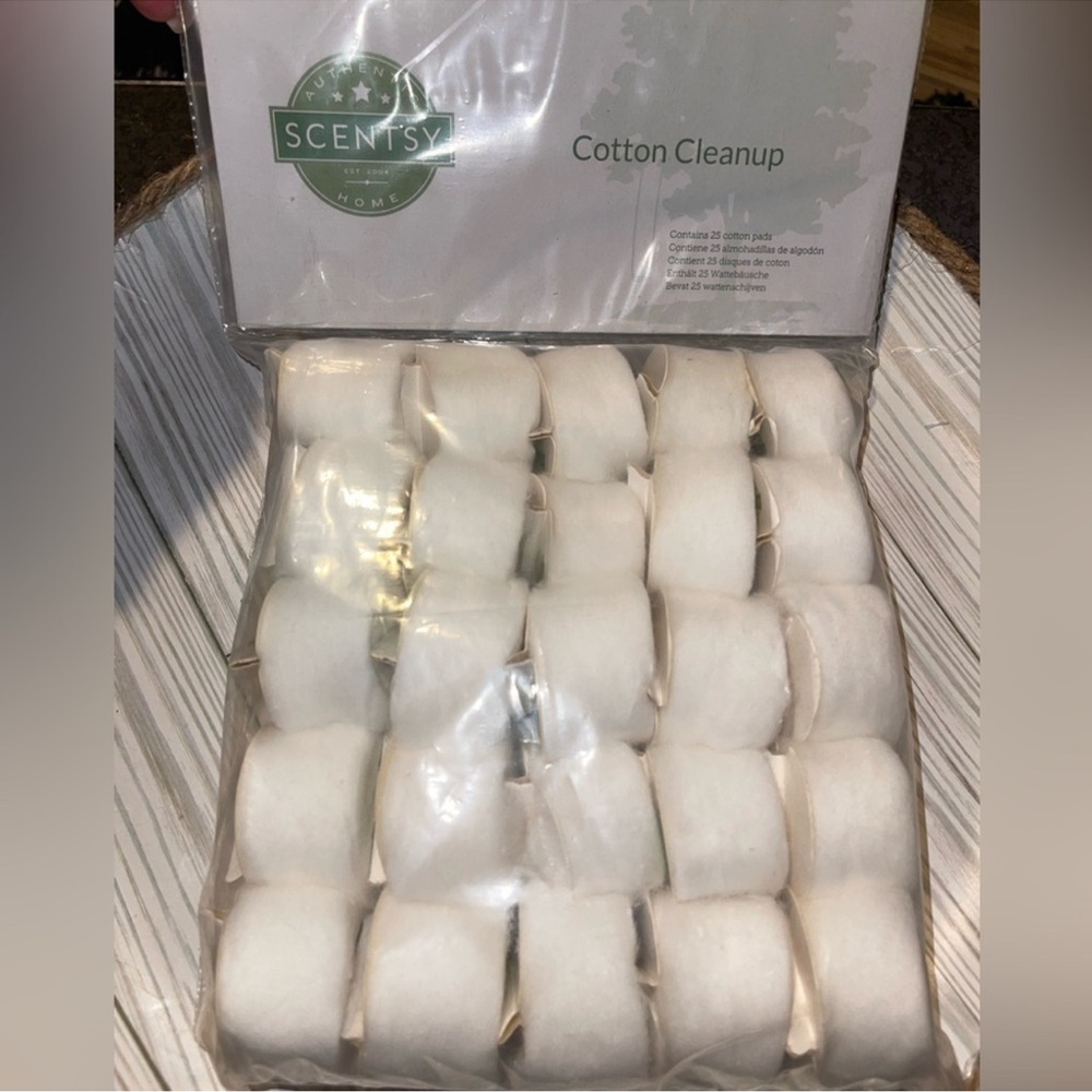 Scentsy Cotton Clean Ups - mini size